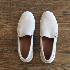 Frye slip on leather shoes size 8.5